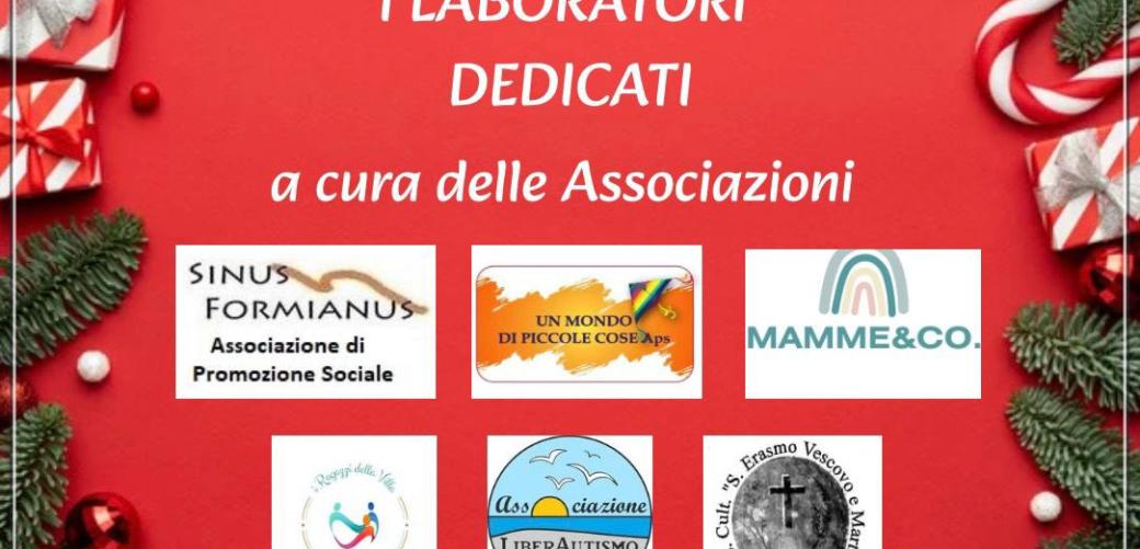 Natale Condiviso, i laboratori dedicati alle associazioni